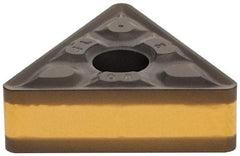 Iscar - TNMG332 TF Grade IC8150 Carbide Turning Insert - TiCN/Al2O3 Finish, 60° Triangle, 3/8" Inscr Circle, 3/16" Thick, 1/32" Corner Radius - Benchmark Tooling