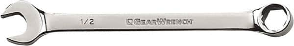 GearWrench - 13/16" 6 Point Combination Wrench - 11-13/16" OAL, Steel, Full Polish Finish - Benchmark Tooling