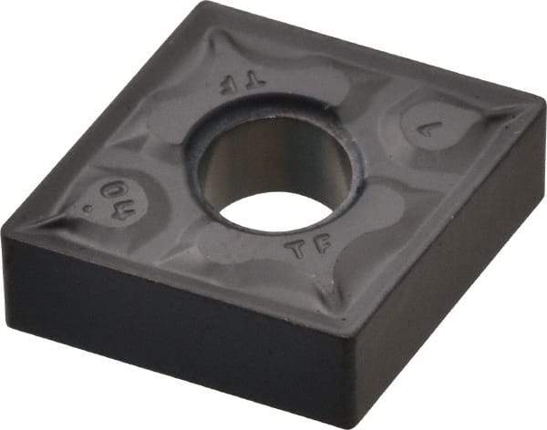 Iscar - CNMG431 TF Grade IC907 Carbide Turning Insert - TiAlN Finish, 80° Diamond, 1/2" Inscr Circle, 3/16" Thick, 1/64" Corner Radius - Benchmark Tooling