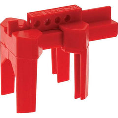 Brady - Pneumatic & Valve Lockouts Type: Handle-On Ball Valve Lockout Maximum Pipe Diameter (Inch): 2-1/2 - Benchmark Tooling