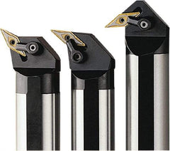 Seco - 46mm Min Bore Diam, 300mm OAL, 32mm Shank Diam, S-MVPN Indexable Boring Bar - 50mm Max Bore Depth, VN.. 1604.. Insert, Pin & Clamp Holding Method - Benchmark Tooling