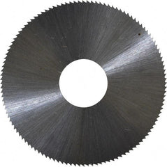 Controx - 1-3/4" Diam x 0.0156" Blade Thickness x 1/2" Arbor Hole Diam, 120 Tooth Slitting and Slotting Saw - Arbor Connection, Right Hand, Uncoated, Cobalt, Concave Ground - Benchmark Tooling