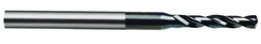 0.7mm Dia-Carbide Micro 4XD Drill-140Â° Point-Bright - Benchmark Tooling