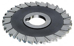 Controx - 5" Blade Diam x x 0.1563" Blade Thickness, 1" Hole, 40 Teeth, Cobalt Side Chip Saw - Staggered Tooth, Arbor Connection, Right Hand Cut, Uncoated, with Keyway - Benchmark Tooling