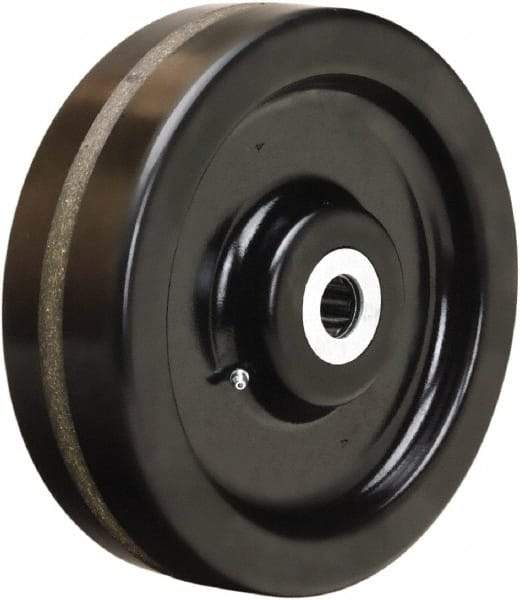 Hamilton - 10 Inch Diameter x 3 Inch Wide, Phenolic Caster Wheel - 2,900 Lb. Capacity, 3-1/4 Inch Hub Length, 1 Inch Axle Diameter, Straight Roller Bearing - Benchmark Tooling