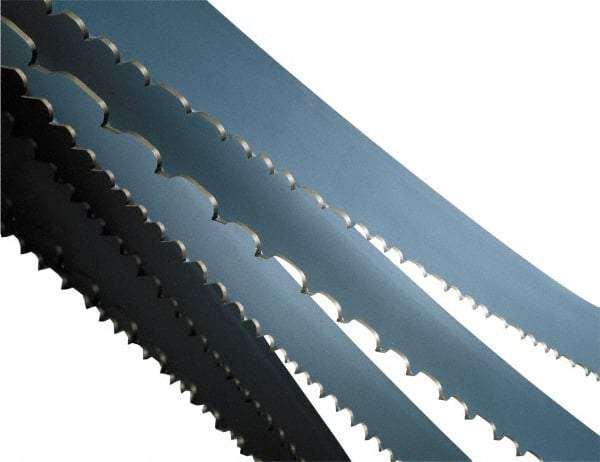 Lenox - 1/2" x 250' x 0.02" Bi-Metal Band Saw Blade Coil Stock - 14 TPI, Toothed Edge, Straight Form, Wavy Set, Flexible Back, Constant Pitch, Contour Cutting - Benchmark Tooling