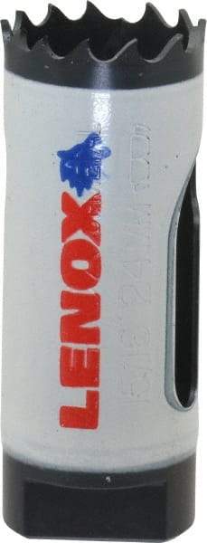 Lenox - 15/16" Diam, 1-1/2" Cutting Depth, Hole Saw - Bi-Metal Saw, Toothed Edge - Benchmark Tooling