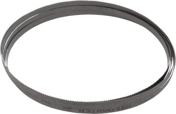 Lenox - 8 to 12 TPI, 14' 6" Long x 1/2" Wide x 0.025" Thick, Welded Band Saw Blade - Bi-Metal, Toothed Edge, Modified Raker Tooth Set, Flexible Back, Contour Cutting - Benchmark Tooling