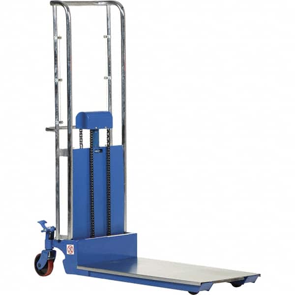 Vestil - 300 Lb Capacity Portable Hydraulic Hefty Lift Table - 3-1/2" Lift Height, 40" Platform Length x 23" Platform Width - Benchmark Tooling