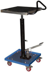 Vestil - 200 Lb Capacity Manual Hydraulic Post Lift Table - 31" Lift Height, 16" Platform Length x 16" Platform Width - Benchmark Tooling