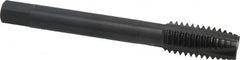 OSG - 7/16-14 UNC, 3 Flute, Oxide Finish, Vanadium High Speed Steel Spiral Point Tap - Plug Chamfer, Right Hand Thread, 3-5/32" OAL, 1-7/16" Thread Length, 0.323" Shank Diam, Series 280 - Exact Industrial Supply