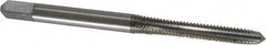 OSG - 1/2-13 UNC, 3 Flute, Oxide Finish, Vanadium High Speed Steel Spiral Point Tap - Plug Chamfer, Right Hand Thread, 3-3/8" OAL, 1-21/32" Thread Length, 0.367" Shank Diam, 2B Class of Fit, Series 280 - Exact Industrial Supply