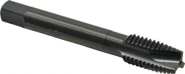 OSG - M14x2.00 Metric Coarse, 3 Flute, Oxide Finish, Vanadium High Speed Steel Spiral Point Tap - Plug Chamfer, Right Hand Thread, 3-19/32" OAL, 1-21/32" Thread Length, 0.429" Shank Diam, 6H Class of Fit, Series 289 - Exact Industrial Supply