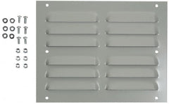 Cooper B-Line - Electrical Enclosure Steel Louver Plate Kit - For Use with Cooper B-Line Enclosures - Benchmark Tooling