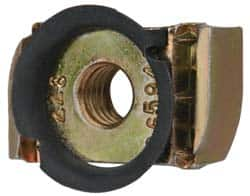 Cooper B-Line - Steel 3/8-16" Rod, Zinc Dichromate Steel Cone Strut Nut - 1100 Lb Capacity, 3/8-16" Bolt - Benchmark Tooling