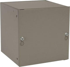 Cooper B-Line - Steel Junction Box Enclosure Screw Flat Cover - NEMA 1, 6" Wide x 6" High x 6" Deep - Benchmark Tooling