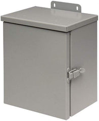 Cooper B-Line - Steel Junction Box Enclosure Hinge Flat Cover - NEMA 3R, 20" Wide x 20" High x 8" Deep, Rainproof - Benchmark Tooling