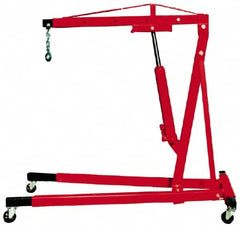 Value Collection - 4,000 Lb Load Capacity, Steel Shop Crane - 2.29', 3.18', 3.93', 4-3/4' Span - Benchmark Tooling