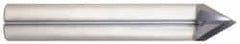 Niagara Cutter - 3/4" Diam 4 Flute Single End Solid Carbide Chamfer Mill - Benchmark Tooling