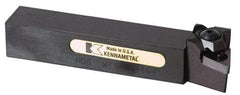 Kennametal - WTIN, Right Hand Cut, 15° Lead Angle, 1" Shank Height x 1" Shank Width, Negative Rake Indexable Turning Toolholder - 6" OAL, TN..43. Insert Compatibility, Series Wedgelock - Benchmark Tooling