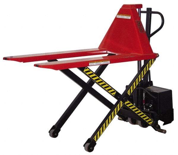 Wesco Industrial Products - 3,000 Lb. Capacity, Lifting Table - 3-1/2 to 31-1/2 Inch Lift Height, 20 x 43 Inch Platform - Benchmark Tooling