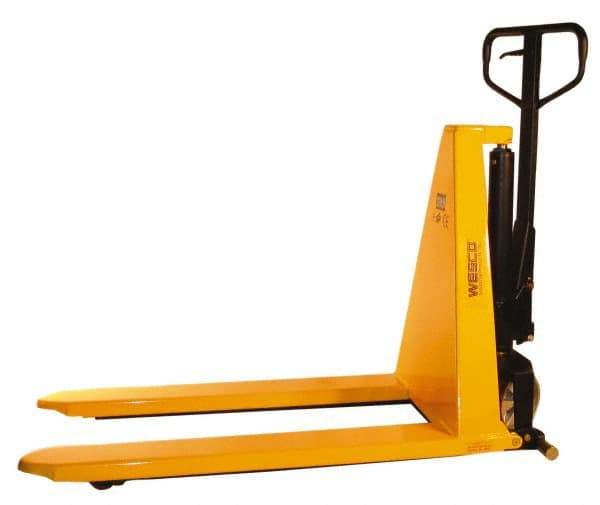Wesco Industrial Products - 3,000 Lb Capacity Skid Lifter Scissor Lift - 3-1/2" Lift Height, 43" Platform Length x 27" Platform Width - Benchmark Tooling