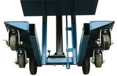 Vestil - 175 Lb Capacity Manual Cable Winch Lift Table - 1/4" to 58" Lift Height, 20" Platform Length x 20" Platform Width - Benchmark Tooling