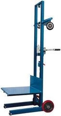 Vestil - 500 Lb Capacity Portable Steel Light Load Lift Table - 6-1/4" Lift Height, 20" Platform Length x 20" Platform Width - Benchmark Tooling