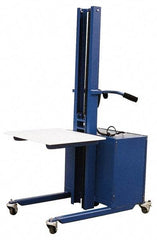 Vestil - 400 Lb Capacity Lift Table - 6-1/2" Lift Height, 20" Platform Length x 24" Platform Width - Benchmark Tooling