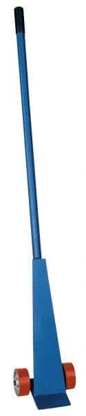 Vestil - 5,000 Lbs. Load Limit 6 Ft. Long Pry Bar Lever Dolly - 6 Inches Wide x 3-3/4 Inch Deep Nose, Steel Handle, Poly-On-Steel Wheels - Benchmark Tooling
