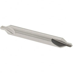 OSG - 1/4 Plain Cut 60° Incl Angle Solid Carbide Combo Drill & Countersink - Benchmark Tooling