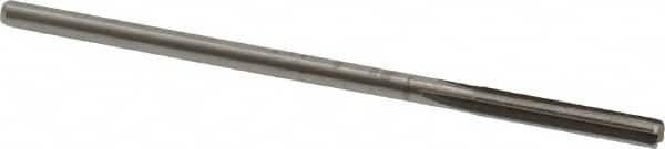 Hertel - 2.5mm Solid Carbide 4 Flute Chucking Reamer - Straight Flute, Straight Shank, 5/8" Flute Length, 2-1/4" OAL - Benchmark Tooling