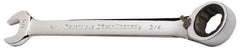 GearWrench - 1/2" Combination Wrench - 6-7/8" OAL, Steel, Polished Finish - Benchmark Tooling