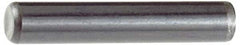 Holo-Krome - 3/16" Diam x 1" Pin Length 4000 Alloy Steel Oversized Dowel Pin - Black Luster Finish, C 47-58 & C 60 (Surface) Hardness, 1 Beveled & 1 Rounded End - Benchmark Tooling