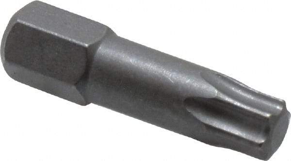 Wera - 1/4" Drive T30 Torx Screwdriver Bit - 1" OAL, Insert Bit - Benchmark Tooling