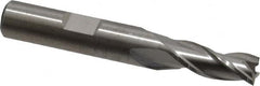 OSG - #10-24 UNC, 2 Flute, Oxide Finish, High Speed Steel Spiral Point Tap - Plug Chamfer, Right Hand Thread, 2-3/8" OAL, 7/8" Thread Length, 0.194" Shank Diam, 2B/3B Class of Fit, Series 105A - Exact Industrial Supply