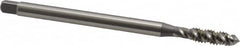 OSG - 1/4-20 UNC 3 Flute H3 Bright Finish High Speed Steel Spiral Flute Extension Tap - Plug Chamfer, 4" OAL, 3B Class of Fit - Benchmark Tooling