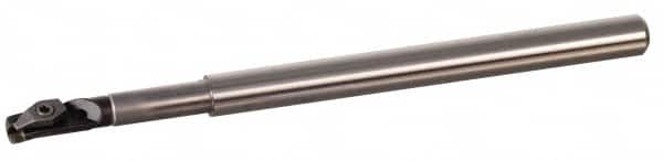 Kennametal - 6.35mm Min Bore Diam, 3.938" OAL, 1/4" Shank Diam, E-KBLP Indexable Boring Bar - 1.22" Max Bore Depth, BP.. Insert, Clamp Holding Method - Benchmark Tooling