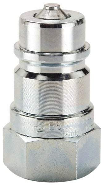 Parker - 1-1/16-12 SAE Steel Hydraulic Hose O-Ring Boss Nipple & Female Fitting - 4,000 psi - Benchmark Tooling