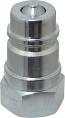 Parker - 1/2 NPTF Steel Hydraulic Hose Female Pipe Thread Nipple - 4,000 psi - Benchmark Tooling