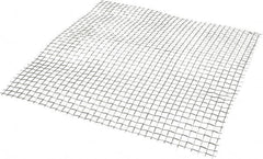 Value Collection - 18 Gage, 0.047 Inch Wire Diameter, 3 x 3 Mesh per Linear Inch, Stainless Steel, Welded Fabric Wire Cloth - 0.287 Inch Opening Width, 12 Inch Wide x 12 Inch Stock Length - Benchmark Tooling