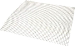 Value Collection - 21 Gage, 0.032 Inch Wire Diameter, 4 x 4 Mesh per Linear Inch, Stainless Steel, Welded Fabric Wire Cloth - 0.218 Inch Opening Width, 12 Inch Wide x 12 Inch Stock Length - Benchmark Tooling