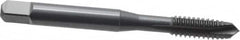 OSG - 1/4-20 UNC, 3 Flute, Oxide Finish, Vanadium High Speed Steel Spiral Point Tap - Plug Chamfer, Right Hand Thread, 2-1/2" OAL, 1" Thread Length, 0.255" Shank Diam, 2B Class of Fit, Series 300 - Exact Industrial Supply