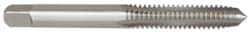 OSG - #4-40 UNC 2B 3 Flute Bright Finish Cobalt Straight Flute Machine Tap - Plug, Right Hand Thread, 1-7/8" OAL, 9/16" Thread Length, H2 Limit, Oversize - Exact Industrial Supply