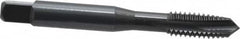 OSG - 5/16-18 UNC, 3 Flute, Oxide Finish, Powdered Metal Spiral Point Tap - Plug Chamfer, Right Hand Thread, 2-23/32" OAL, 1-1/8" Thread Length, 0.318" Shank Diam, 3B Class of Fit, Series 312 - Exact Industrial Supply