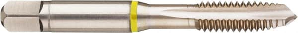 Guhring - M12x1.75 Metric Coarse, 3 Flute, Bright Finish, Cobalt Spiral Point Tap - Plug Chamfer, Right Hand Thread, 3.381" OAL, 0.866" Thread Length, 0.367" Shank Diam, 6H Class of Fit, Series 3900 - Exact Industrial Supply
