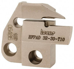 Iscar - 3mm Groove Width, 10mm Max Depth of Cut, Right Hand Cut, HFPAD Indexable Grooving Blade - GRIP, HGN-C, HGN-J, HGN-UT, HGPL Insert Style, Series Modular Grip - Benchmark Tooling