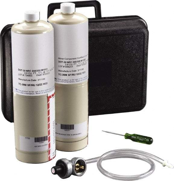 3M - CO Calibration Kit for SAR CO Monitoring - Black, Compatible with Portable Filter & Regulator Panels - Benchmark Tooling
