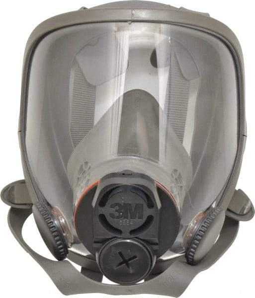 3M - Series 6000DIN, Size M Full Face Respirator - 4-Point Suspension, Bayonet & DIN Connection - Benchmark Tooling