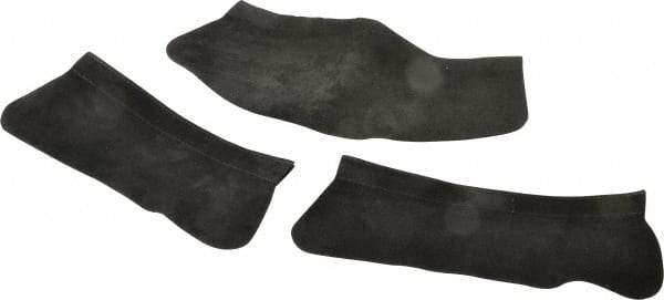 3M - Leather Helmet Throat for PAPR/SAR Headgear - Black, Compatible with Speedglas Helmets - Benchmark Tooling